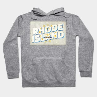 Rhode Island vintage style retro souvenir Hoodie